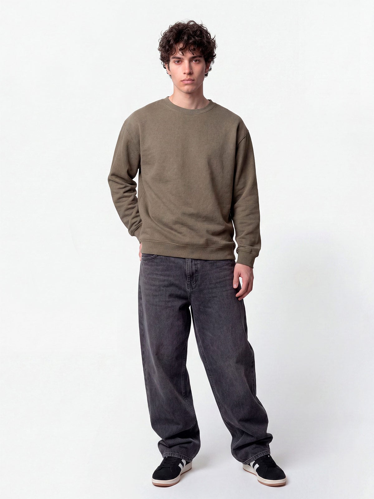 POLERON INDEX HOMBRE OVERSIZE CON LAVADO - 3