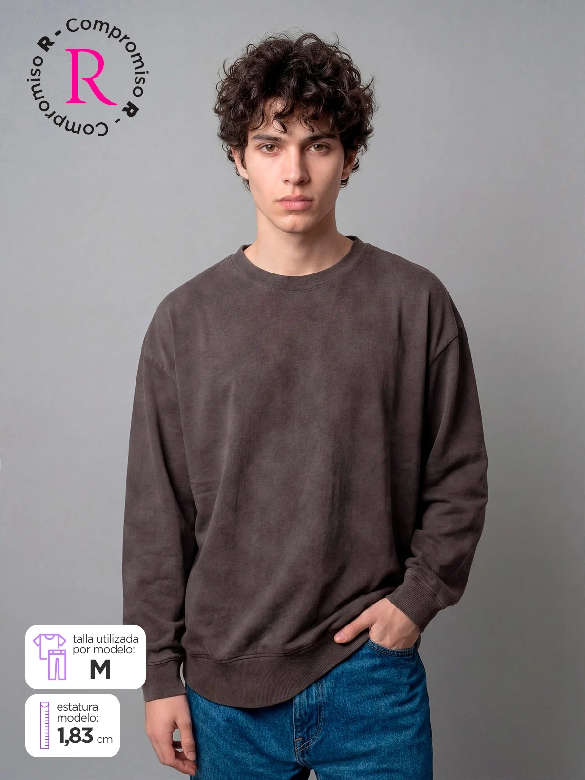 POLERA ALGODÓN HOMBRE INDEX - 1