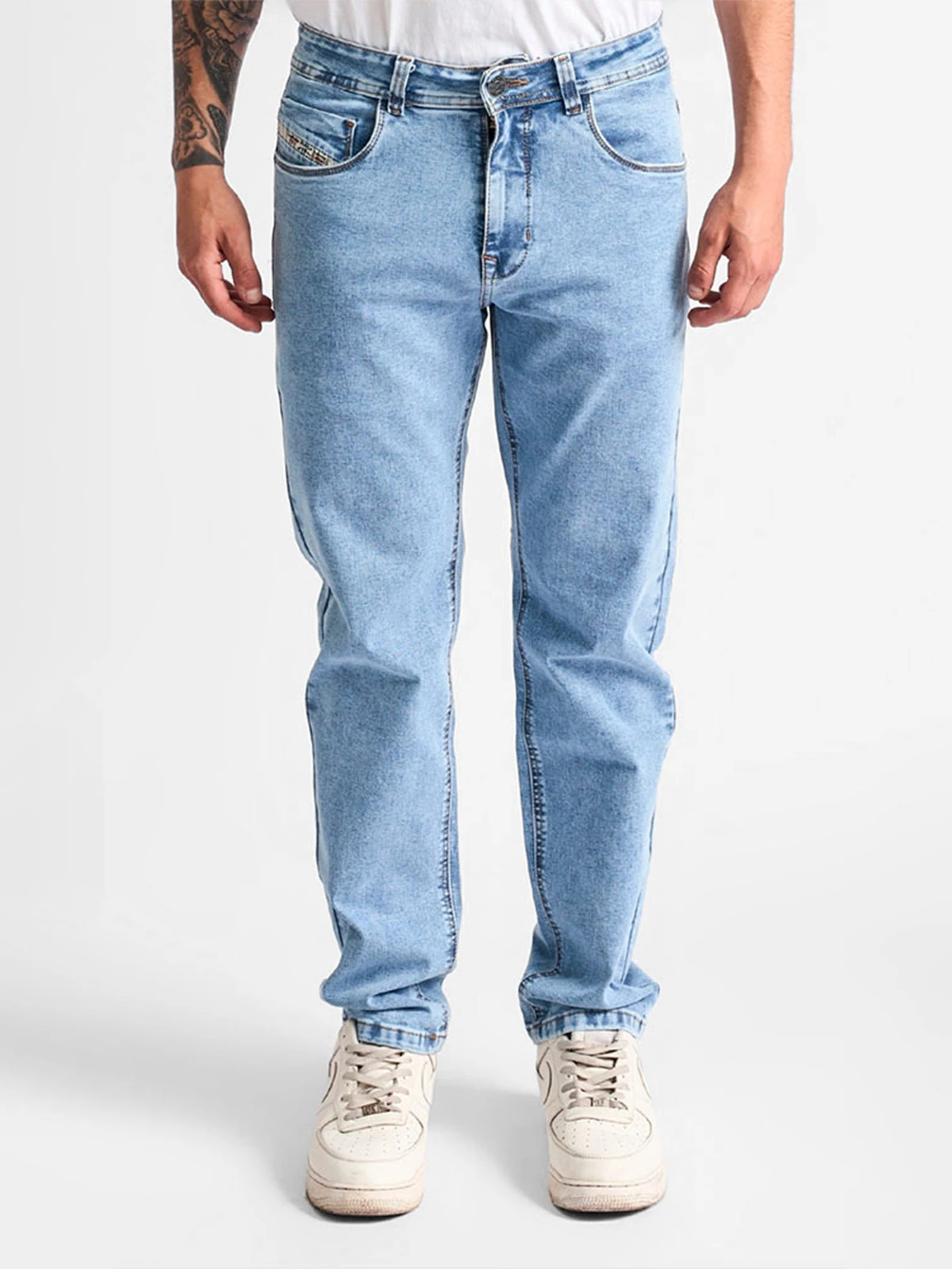 JEANS ALGODÓN SLIM HOMBRE PARADA 111 RENZO - 1