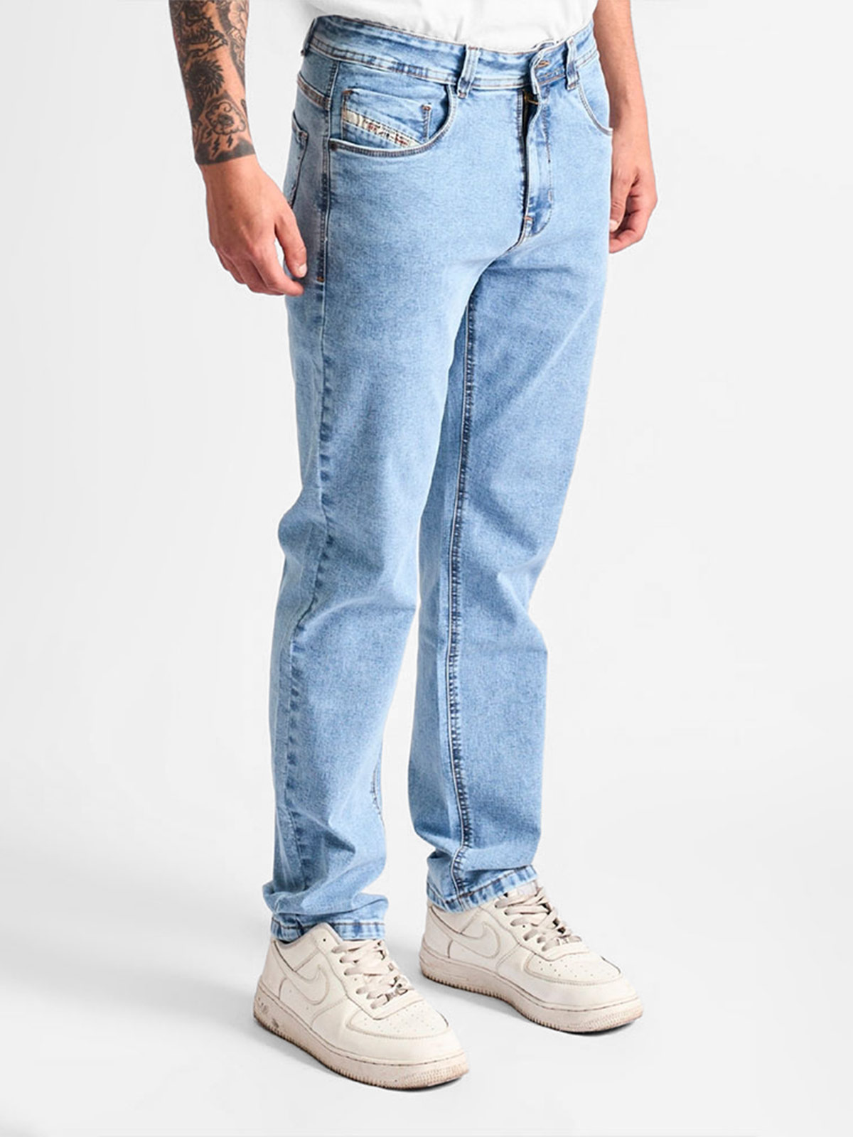 JEANS ALGODÓN SLIM HOMBRE PARADA 111 RENZO - 4