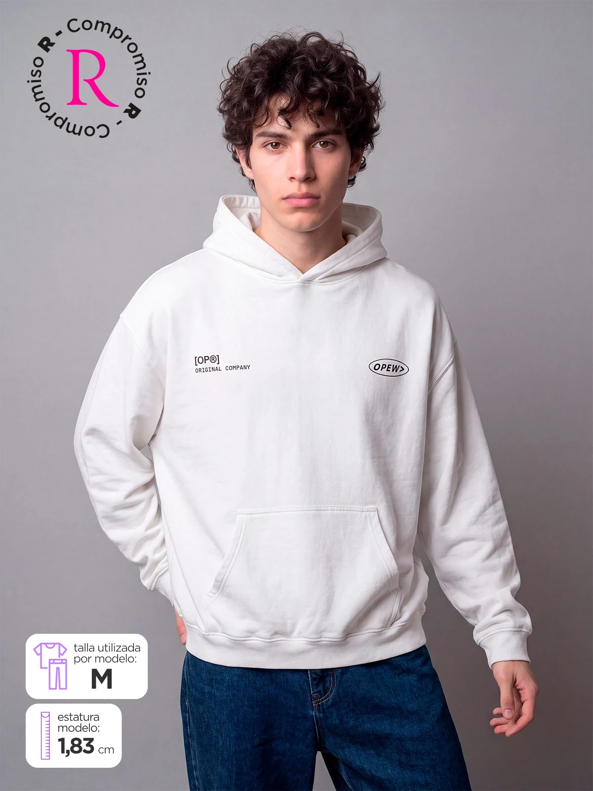 POLERA HOMBRE INDEX HOODIE - 1
