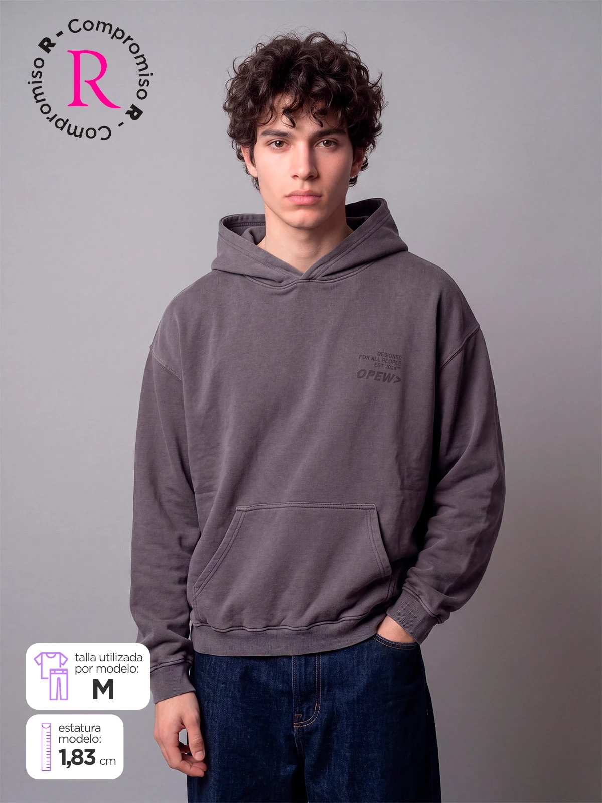 POLERA ALGODÓN HOMBRE INDEX - 1