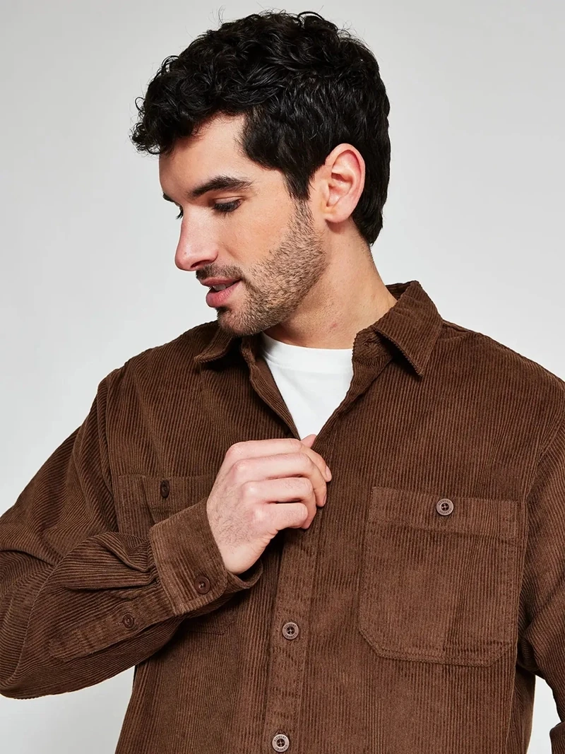 SOBRECAMISA MANGA LARGA ALGODÓN HOMBRE ELEMENT - 3