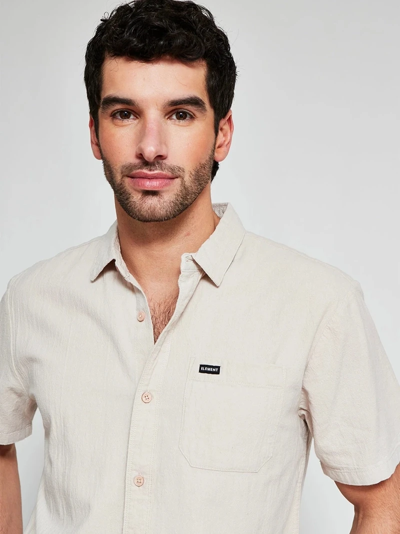 CAMISA MANGA CORTA ALGODÓN HOMBRE ELEMENT - 3