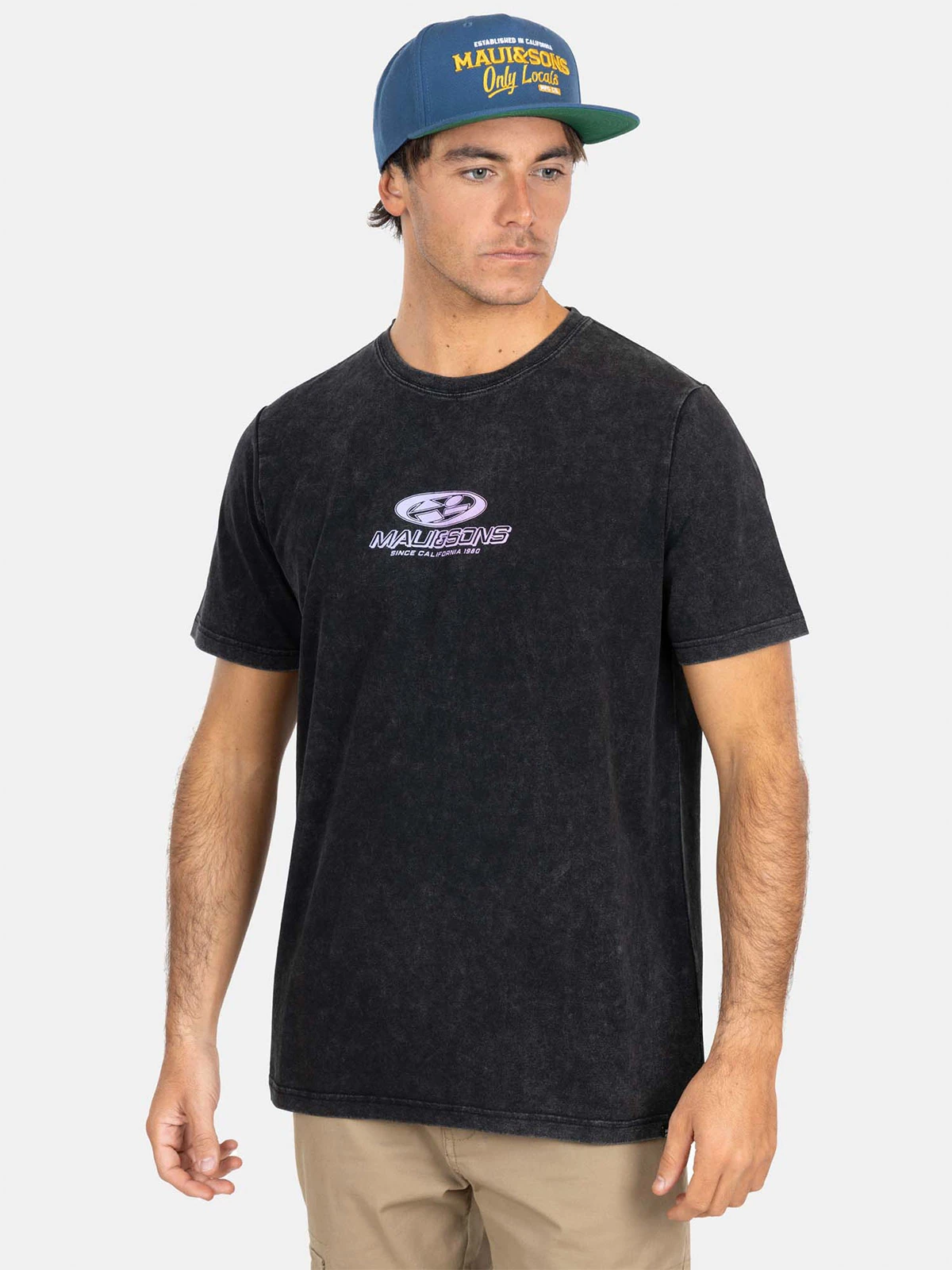 POLO MANGA CORTA ALGODÓN HOMBRE MAUI AND SONS - 1