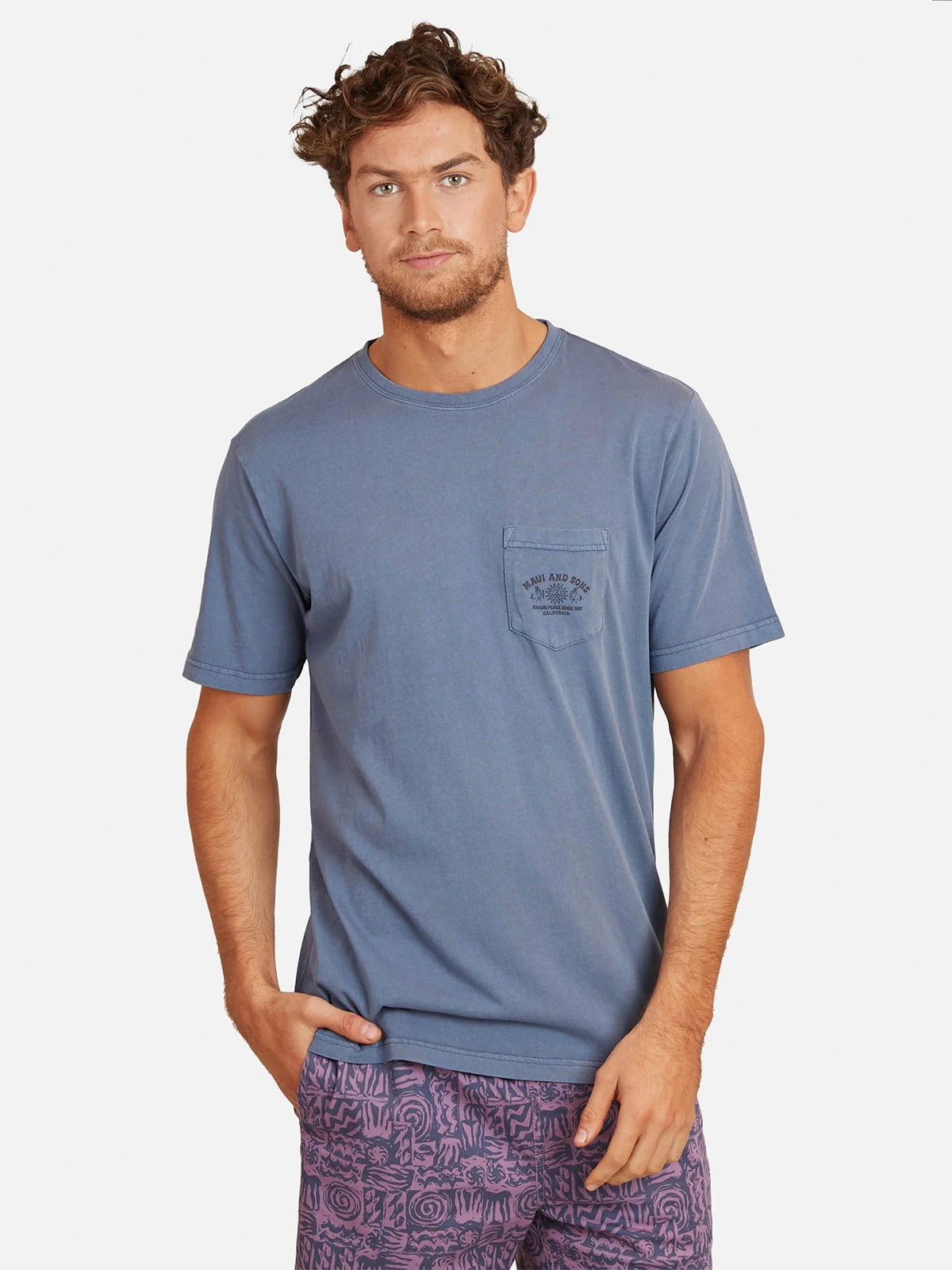 POLO MANGA CORTA ALGODÓN HOMBRE MAUI AND SONS - 1