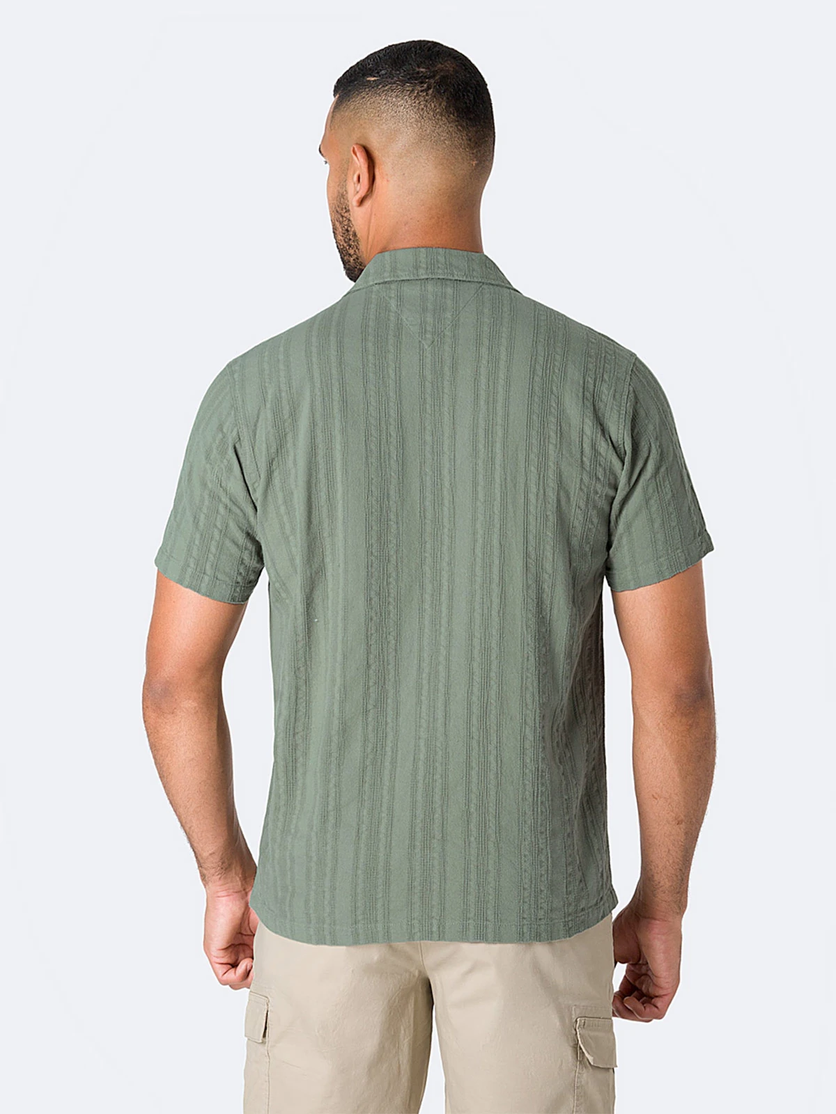 CAMISA MANGA CORTA LINO HOMBRE PIONER REGULAR - 2