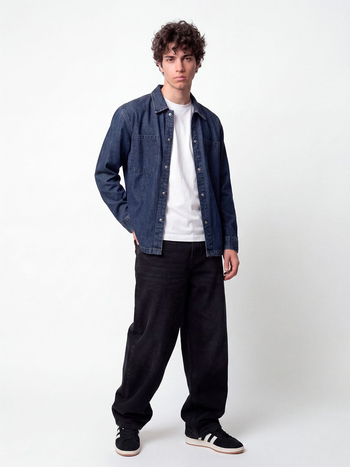 CAMISA MANGA LARGA ALGODÓN HOMBRE INDEX BELINDA - 3