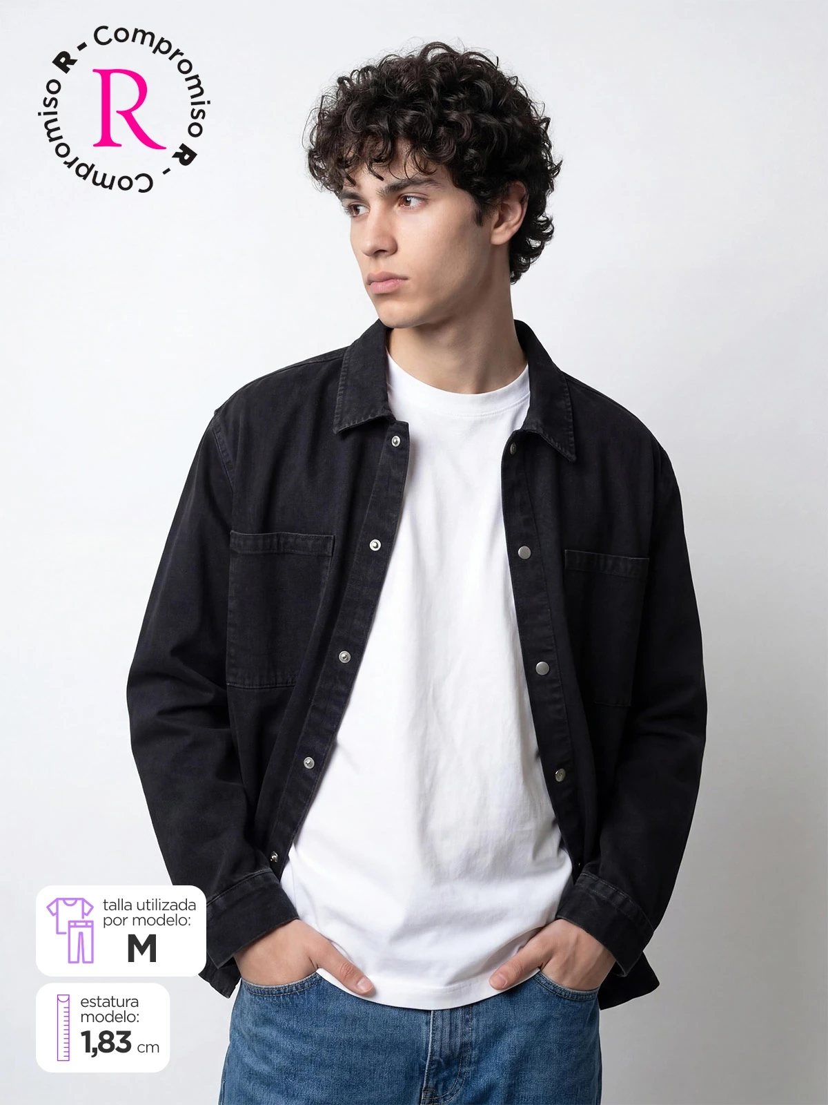 CAMISA MANGA LARGA ALGODÓN HOMBRE INDEX BELINDA - 1