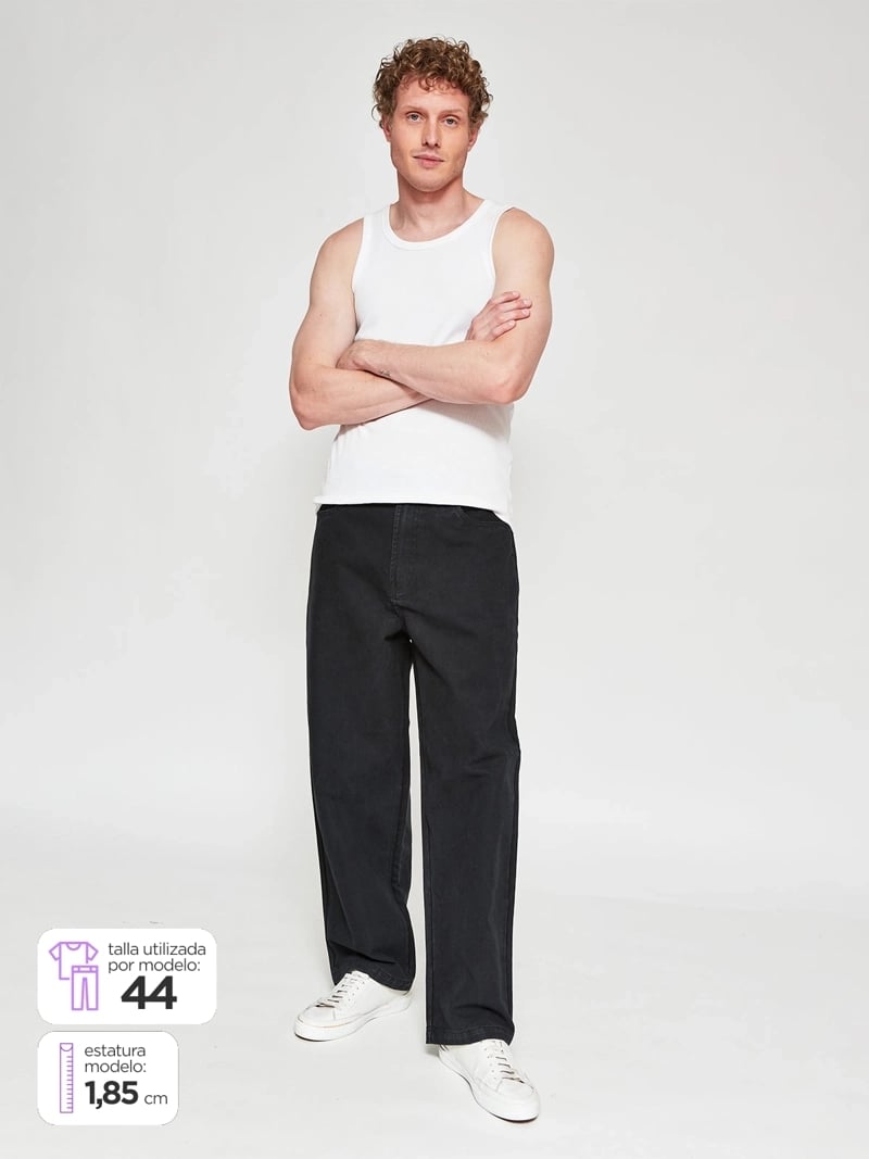 PANTALÓN ALGODÓN HOMBRE ELEMENT - 1