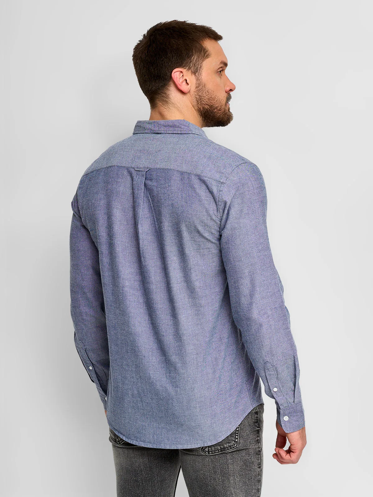 CAMISA MANGA LARGA ALGODÓN HOMBRE AERO - 2