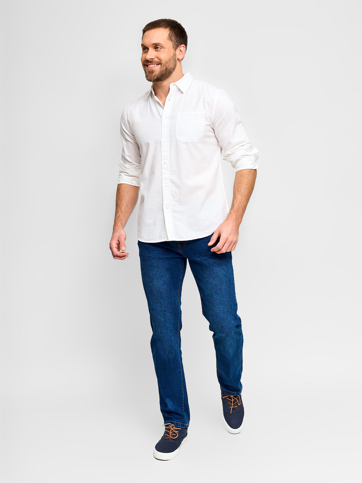 CAMISA MANGA LARGA ALGODÓN HOMBRE AERO - 4