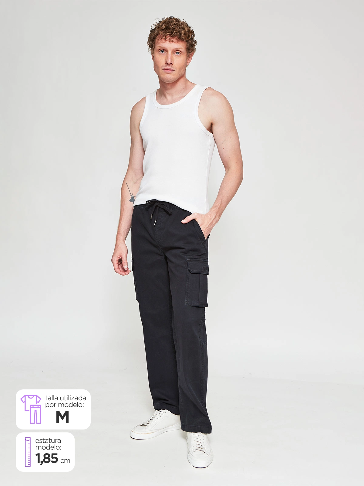 PANTALÓN CARGO HOMBRE AERO - 1