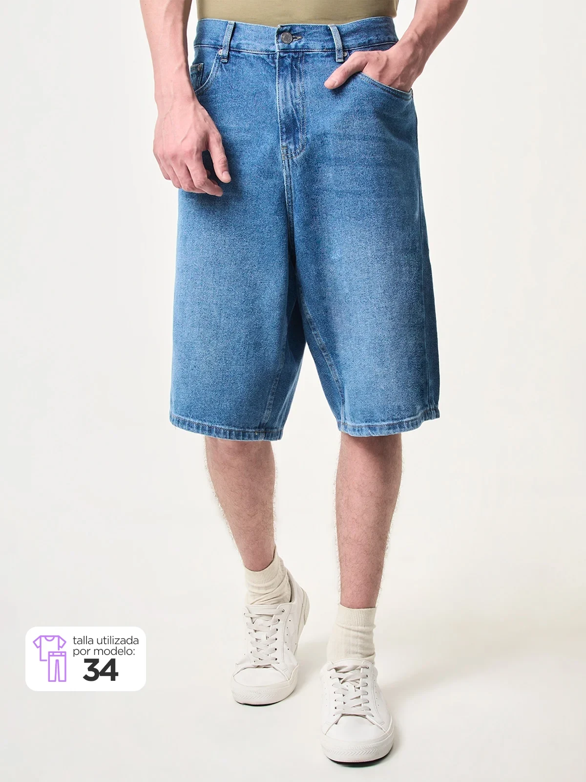 SHORT HOMBRE INDEX SKATER - 1