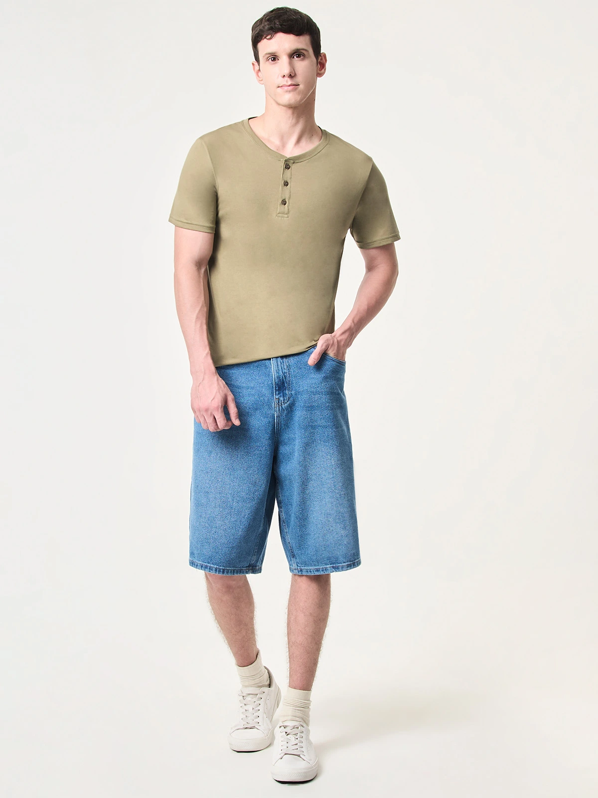 SHORT HOMBRE INDEX SKATER - 5