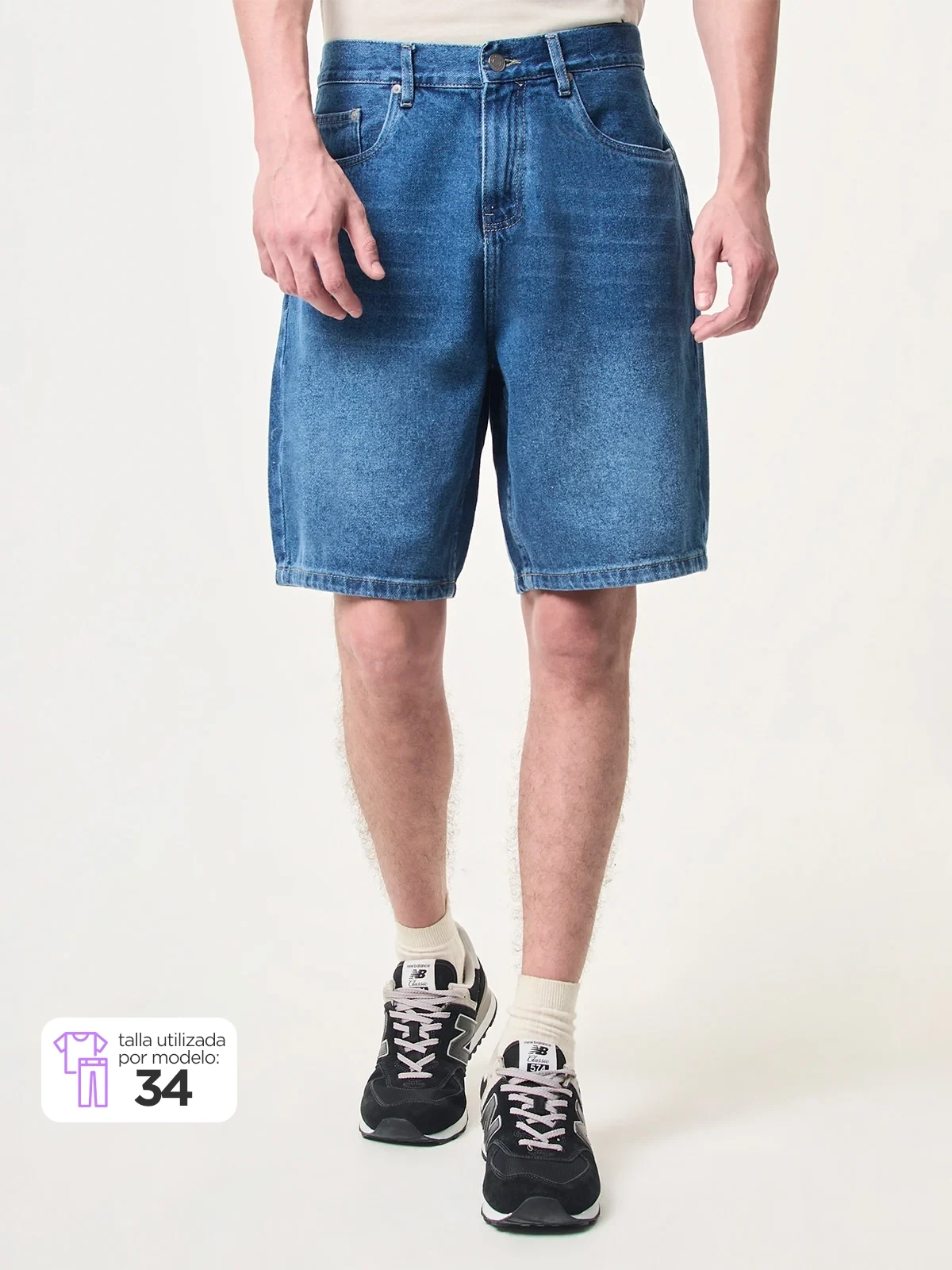 SHORT HOMBRE INDEX BAGGY - 1