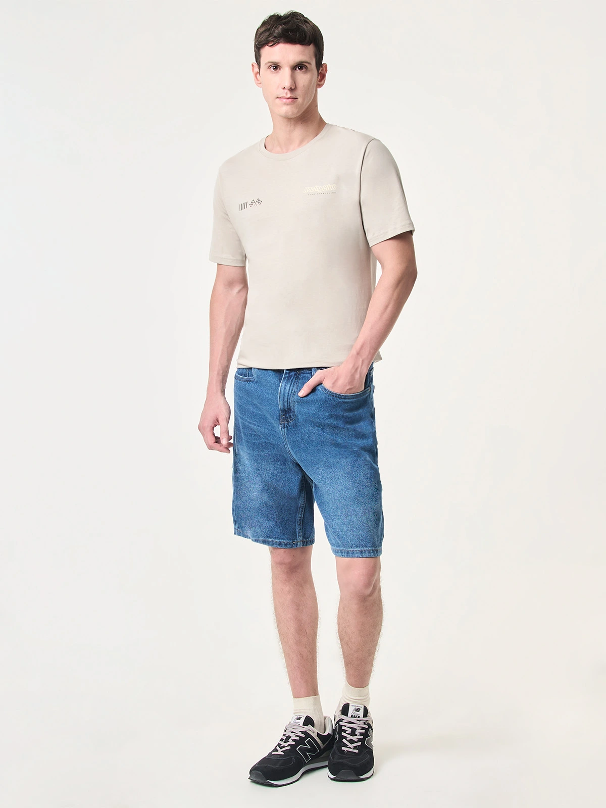 SHORT HOMBRE INDEX BAGGY - 5