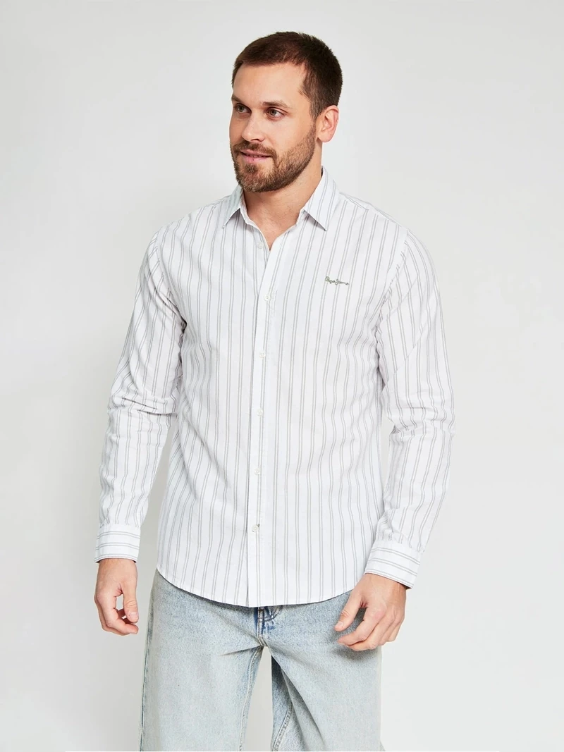 CAMISA MANGA LARGA HOMBRE PEPE JEANS PHOUNTAIN - 1