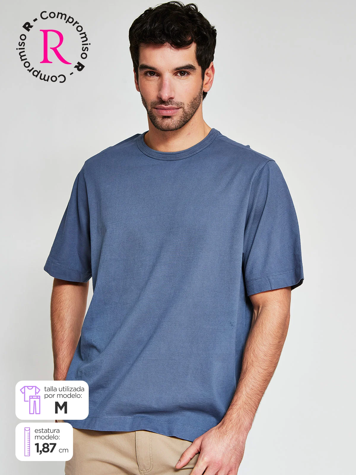 POLO MANGA CORTA ALGODÓN HOMBRE BARBADOS - 1