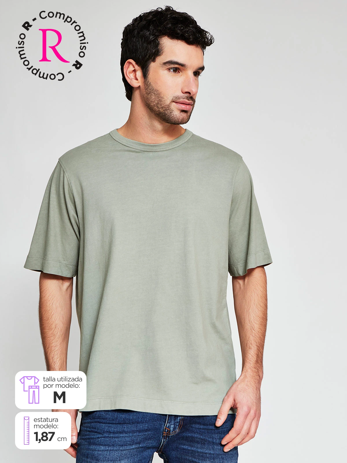 POLO MANGA CORTA ALGODÓN HOMBRE BARBADOS - 1