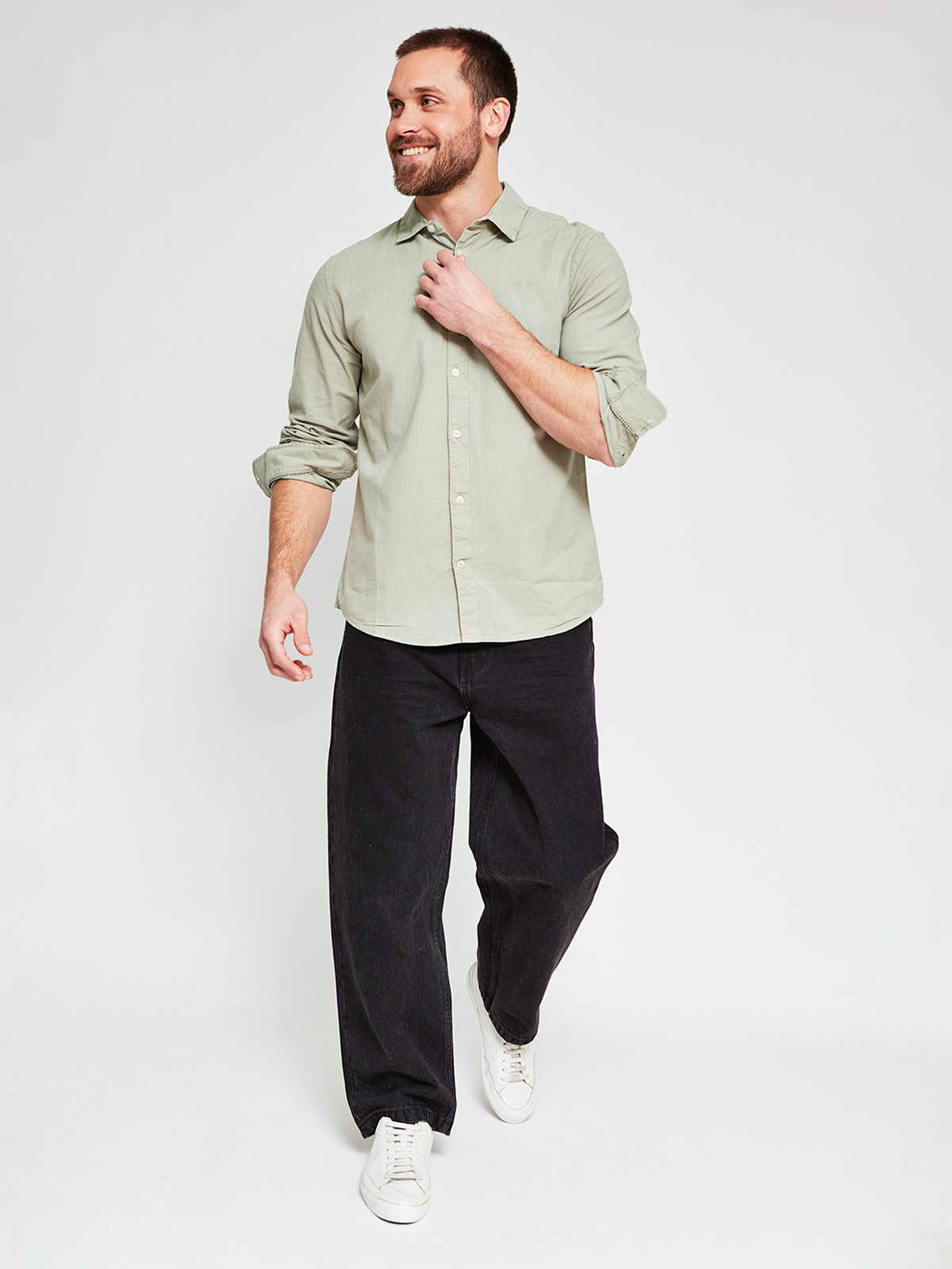 CAMISA MANGA LARGA ALGODÓN HOMBRE PEPE JEANS - 4