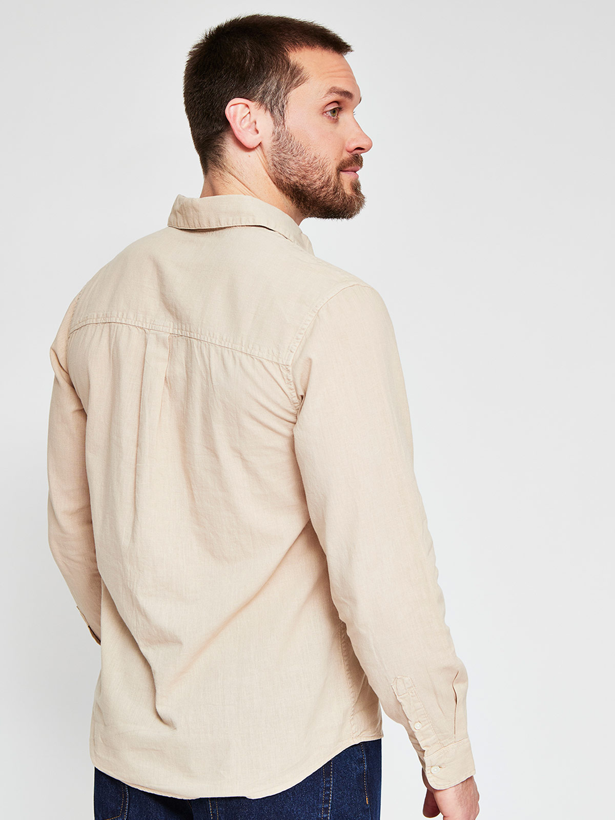 CAMISA MANGA LARGA ALGODÓN HOMBRE PEPE JEANS - 2