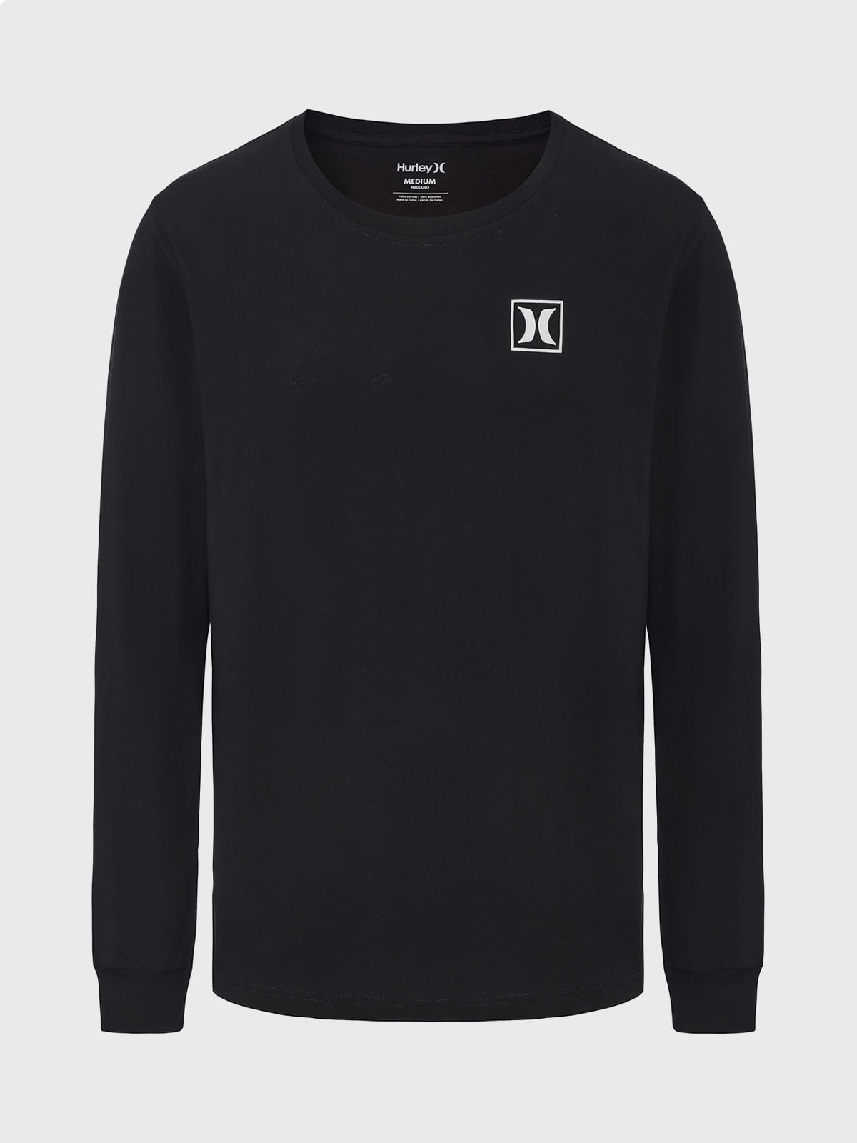 POLO MANGA LARGA HOMBRE HURLEY ONE AND ONLY - 1