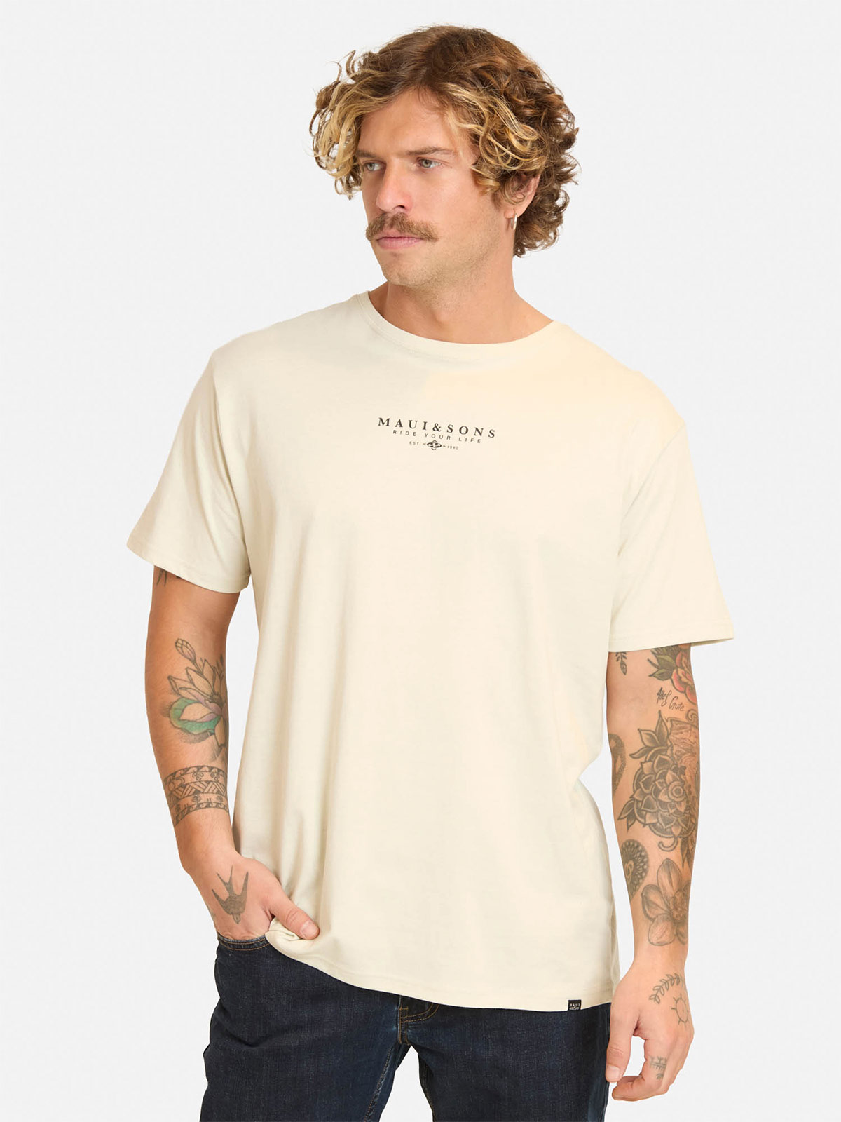 POLO MANGA CORTA HOMBRE MAUI AND SONS - 2