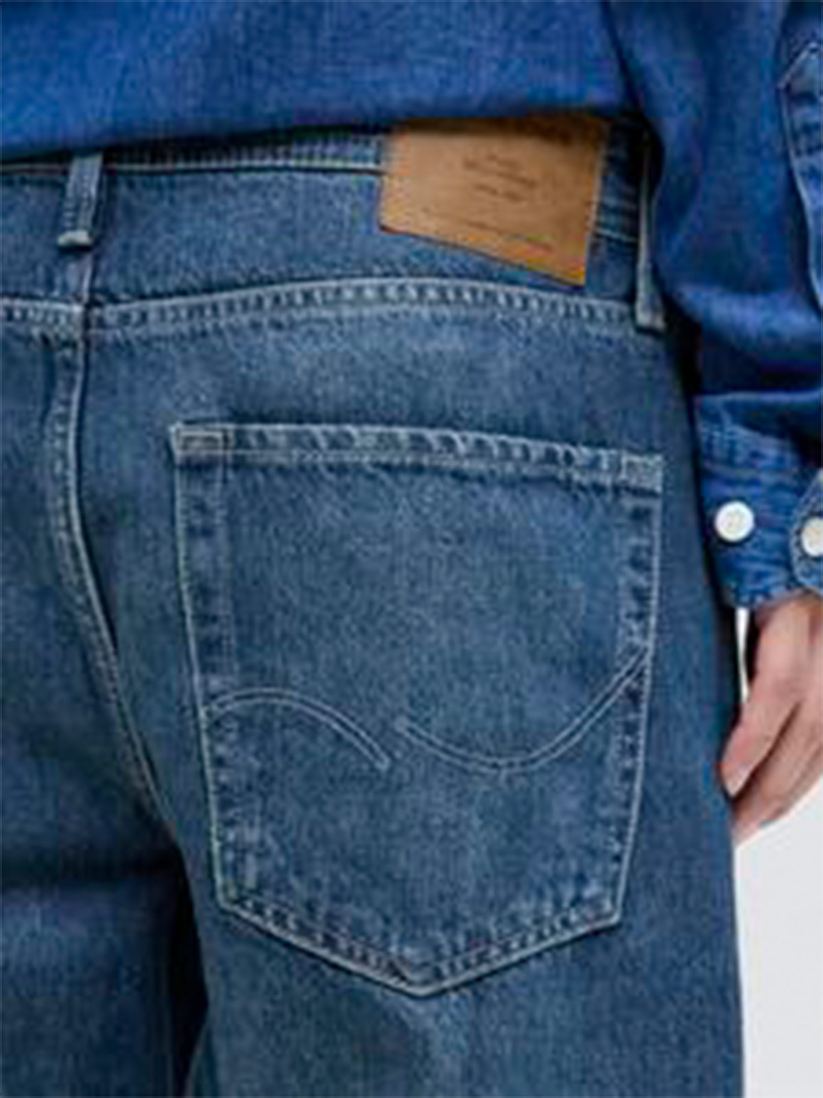 JEAN ALGODÓN SUELTO HOMBRE JACK & JONES JJEDDIE - 3