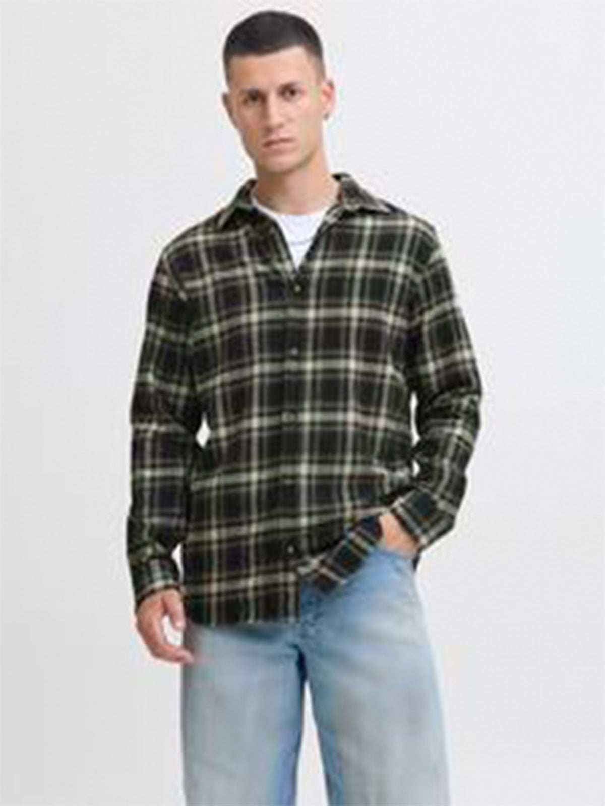 CAMISA MANGA LARGA ALGODÓN HOMBRE JACK & JONES JJJOSHUA - 1