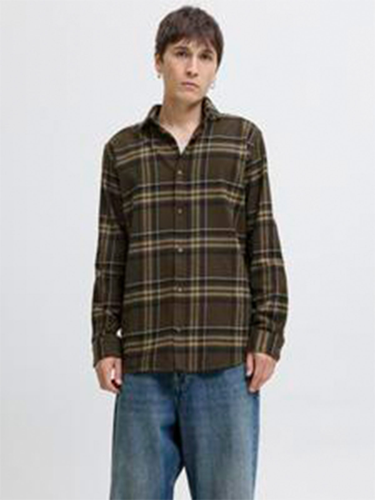 CAMISA MANGA LARGA ALGODÓN HOMBRE JACK & JONES JJJOSHUA - 1