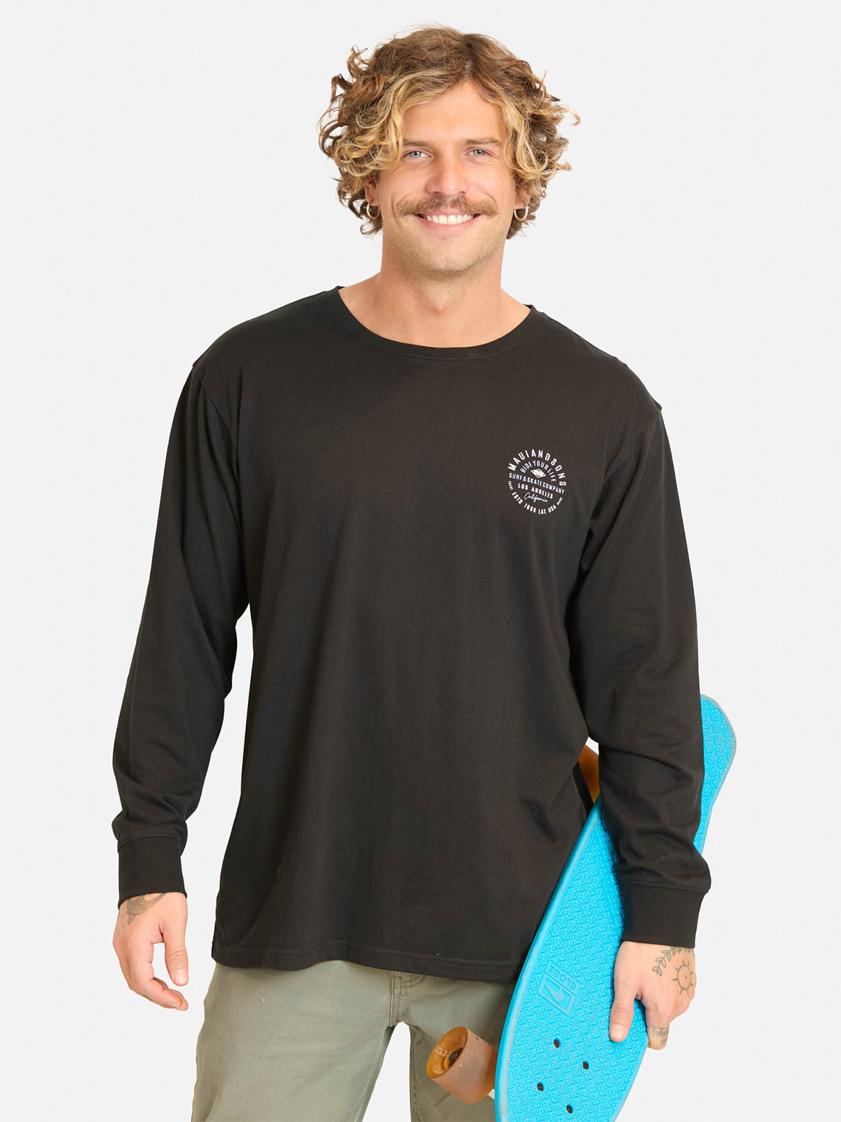 POLO MANGA LARGA HOMBRE MAUI AND SONS - 2