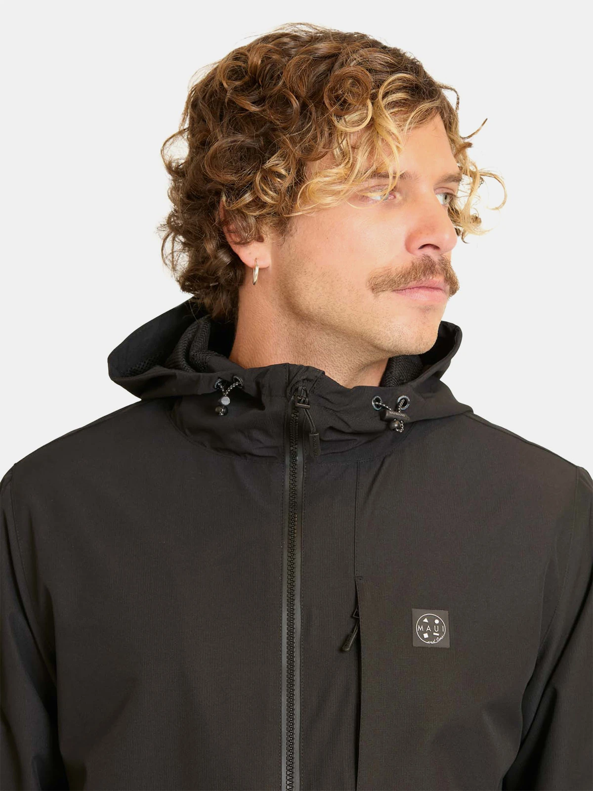 CASACA HOMBRE MAUI AND SONS CORTAVIENTO LISO - 4