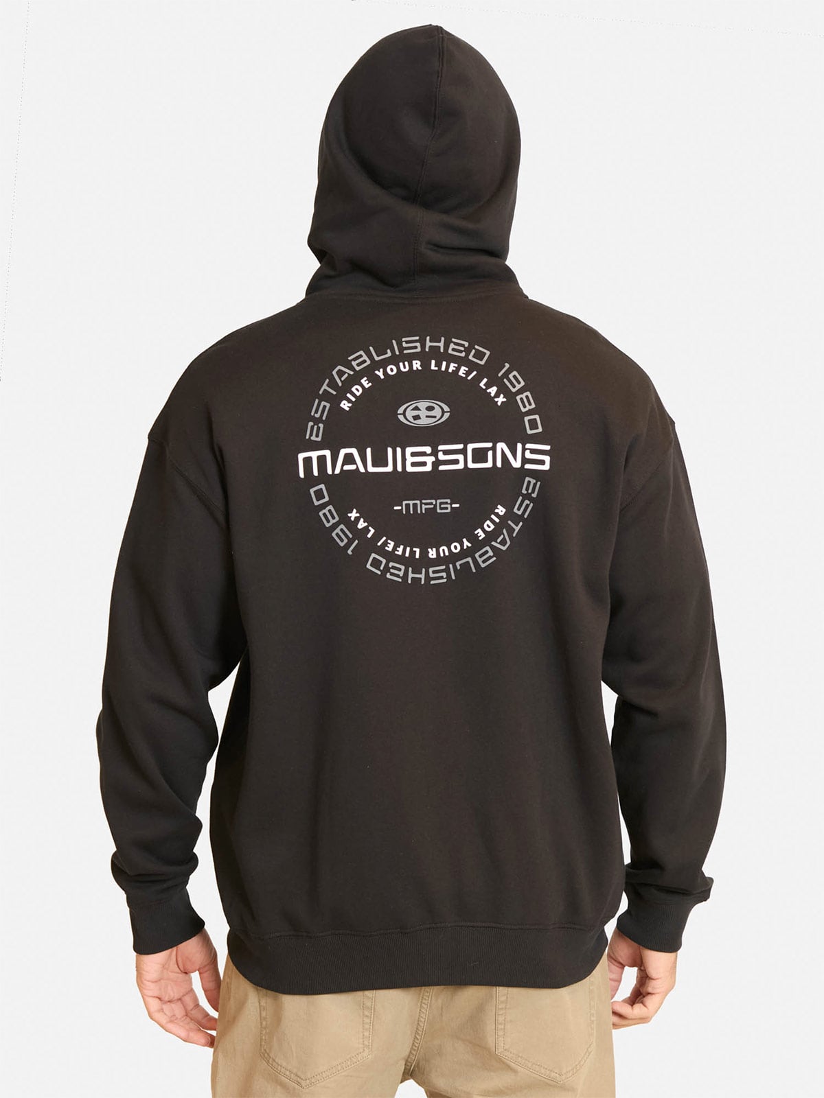 POLERA HOMBRE MAUI AND SONS FULL ZIPPER - 3
