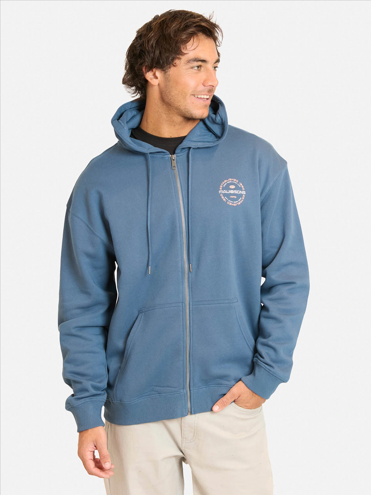 POLERA HOMBRE MAUI AND SONS FULL ZIPPER - 2