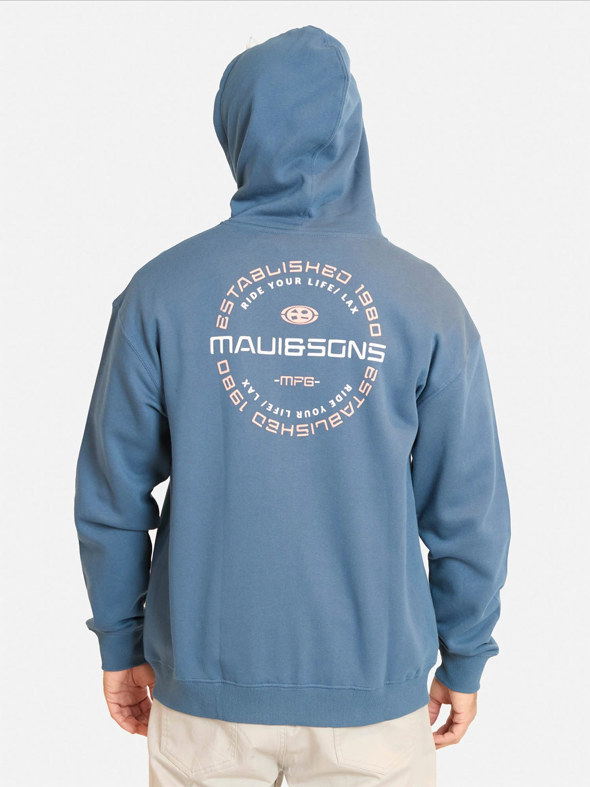 POLERA HOMBRE MAUI AND SONS FULL ZIPPER - 3