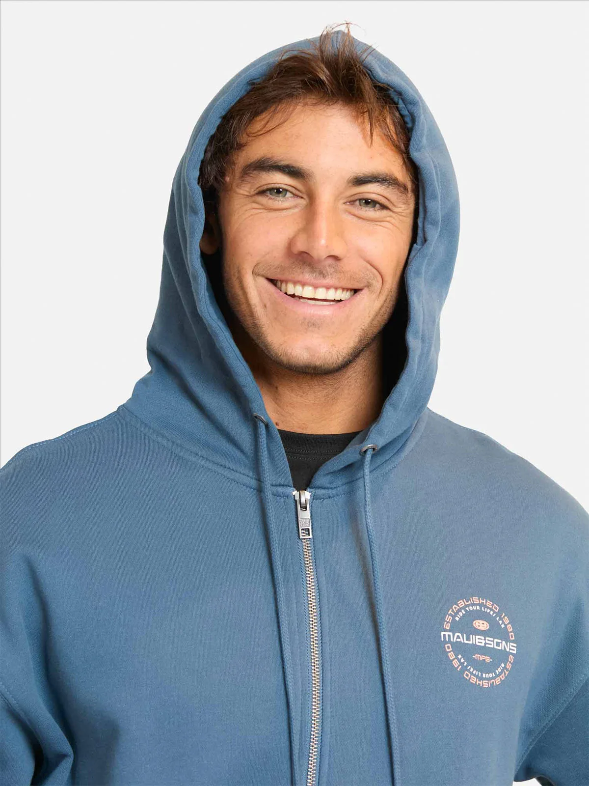 POLERA HOMBRE MAUI AND SONS FULL ZIPPER - 4