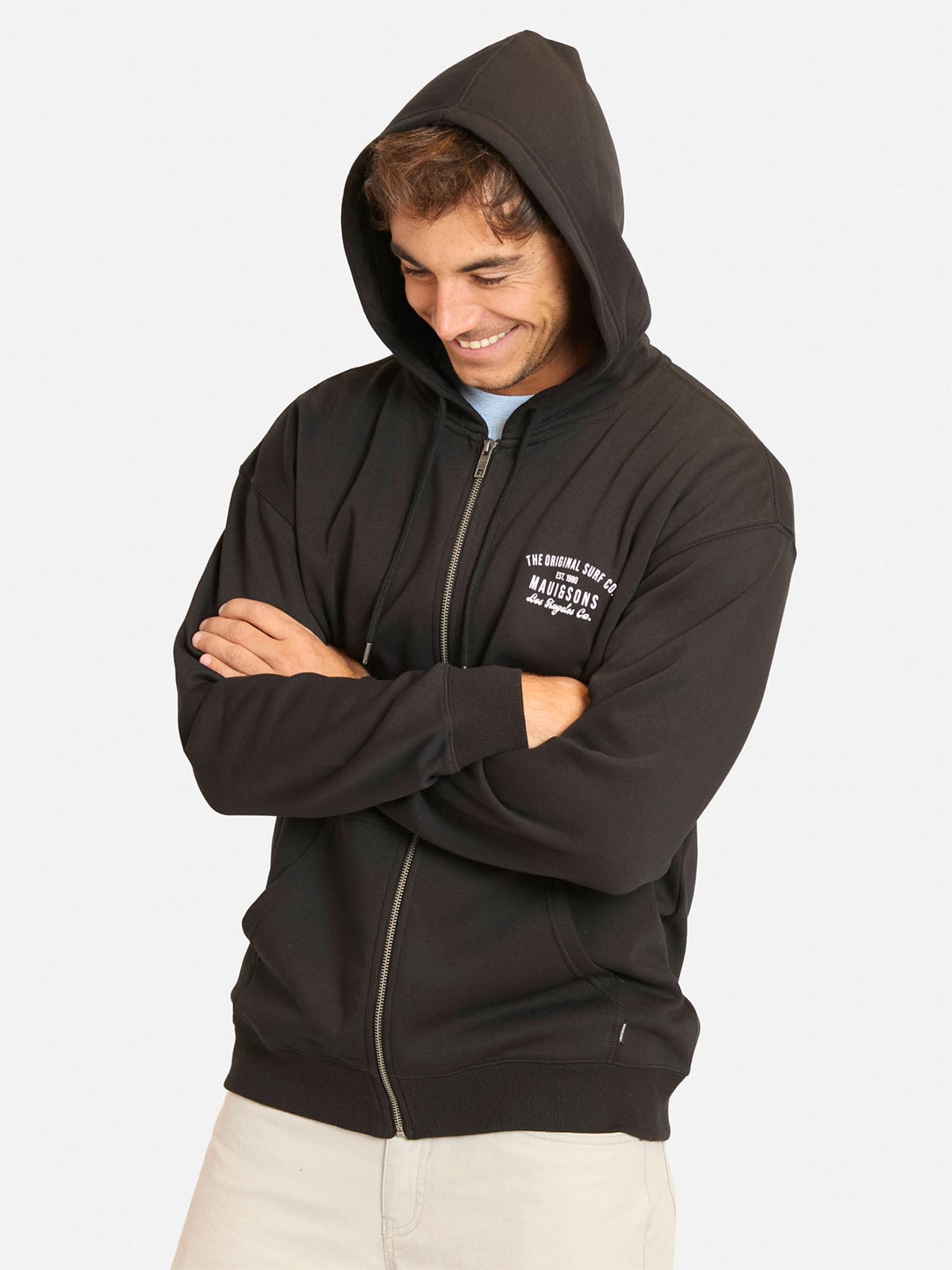 POLERA HOMBRE MAUI AND SONS FULL ZIPPER - 2