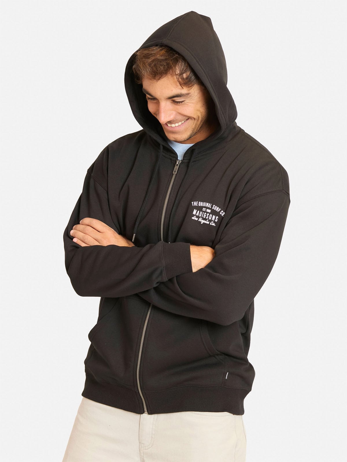 POLERA HOMBRE MAUI AND SONS FULL ZIPPER - 2