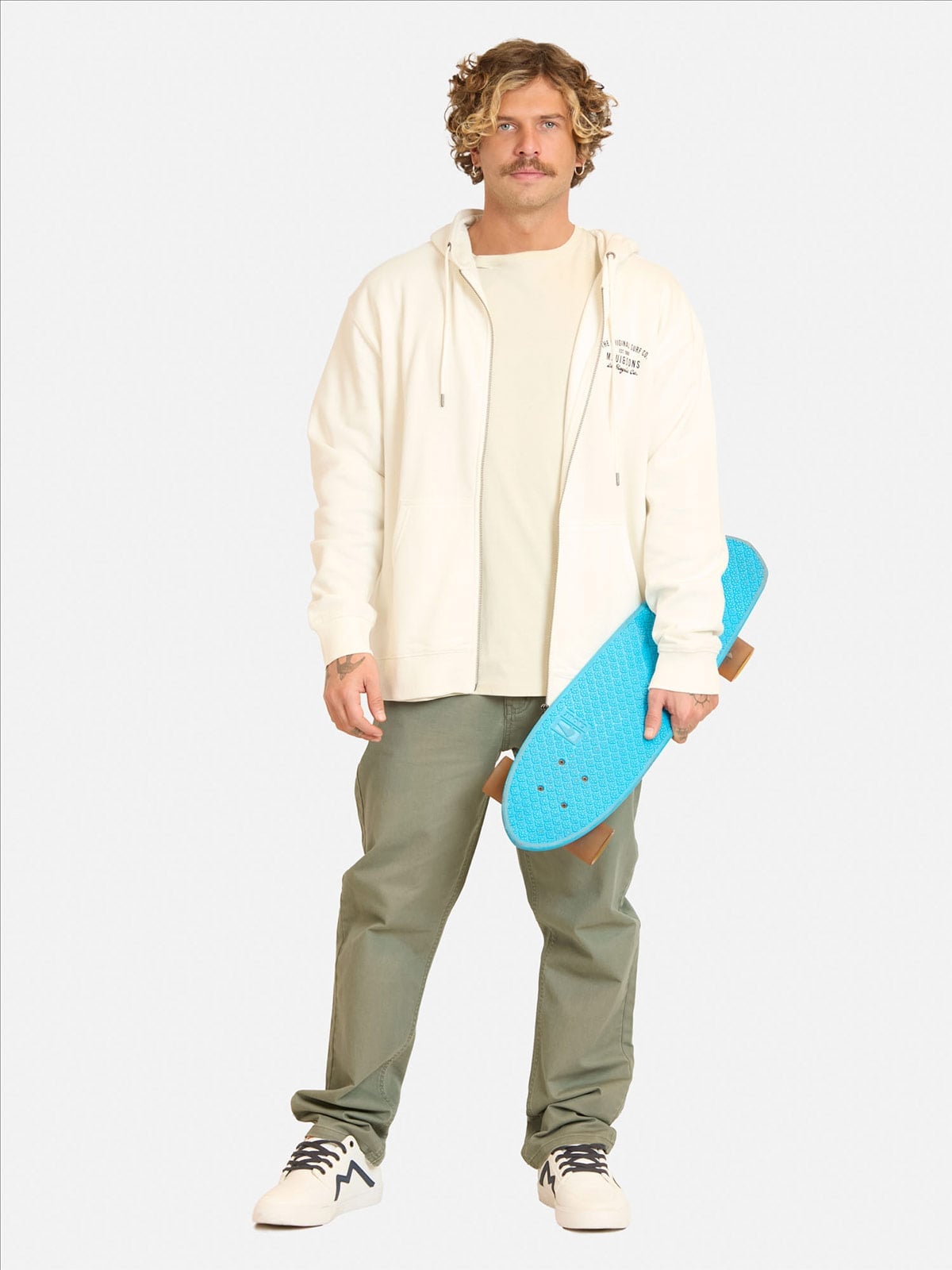 POLERA HOMBRE MAUI AND SONS FULL ZIPPER - 1