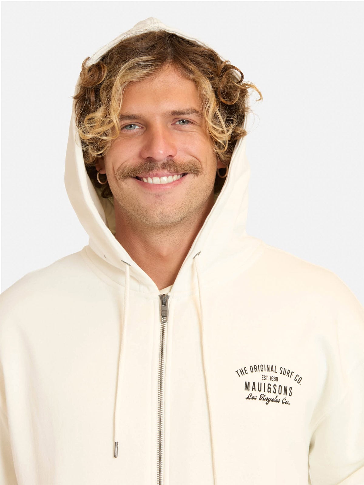 POLERA HOMBRE MAUI AND SONS FULL ZIPPER - 4