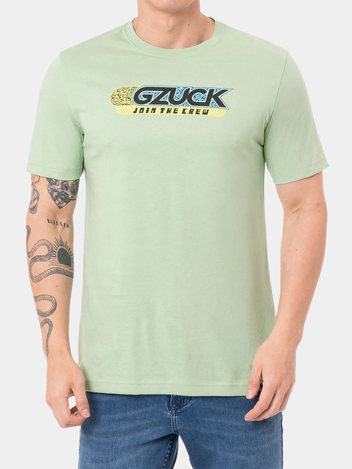 POLO MANGA CORTA REGULAR FIT HOMBRE GZUCK FRETZON - 1