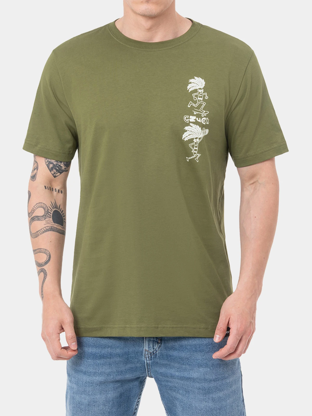 POLO MANGA CORTA REGULAR FIT HOMBRE GZUCK FAYREN - 1