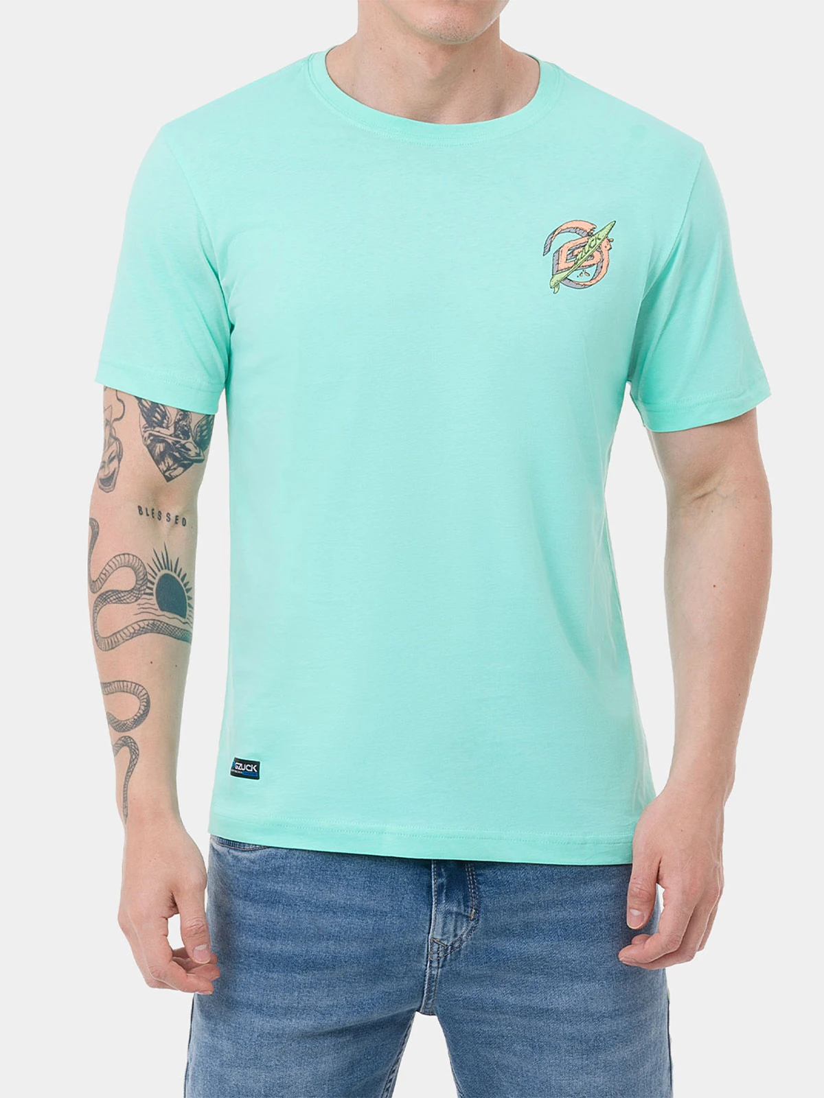 POLO MANGA CORTA REGULAR FIT HOMBRE GZUCK UKSAR - 1