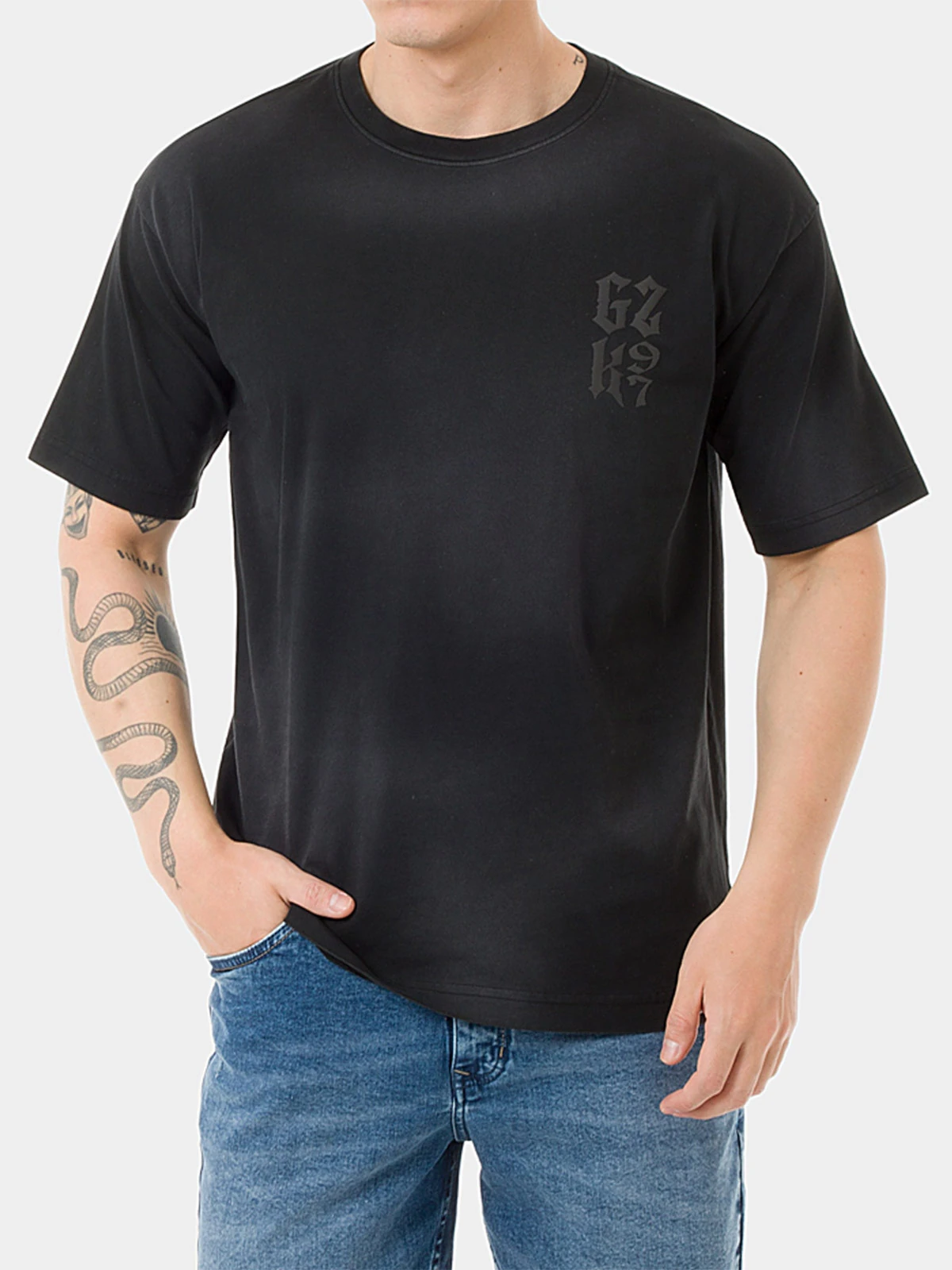 POLO MANGA CORTA REGULAR FIT HOMBRE GZUCK ULDRET OVERSIZE - 1