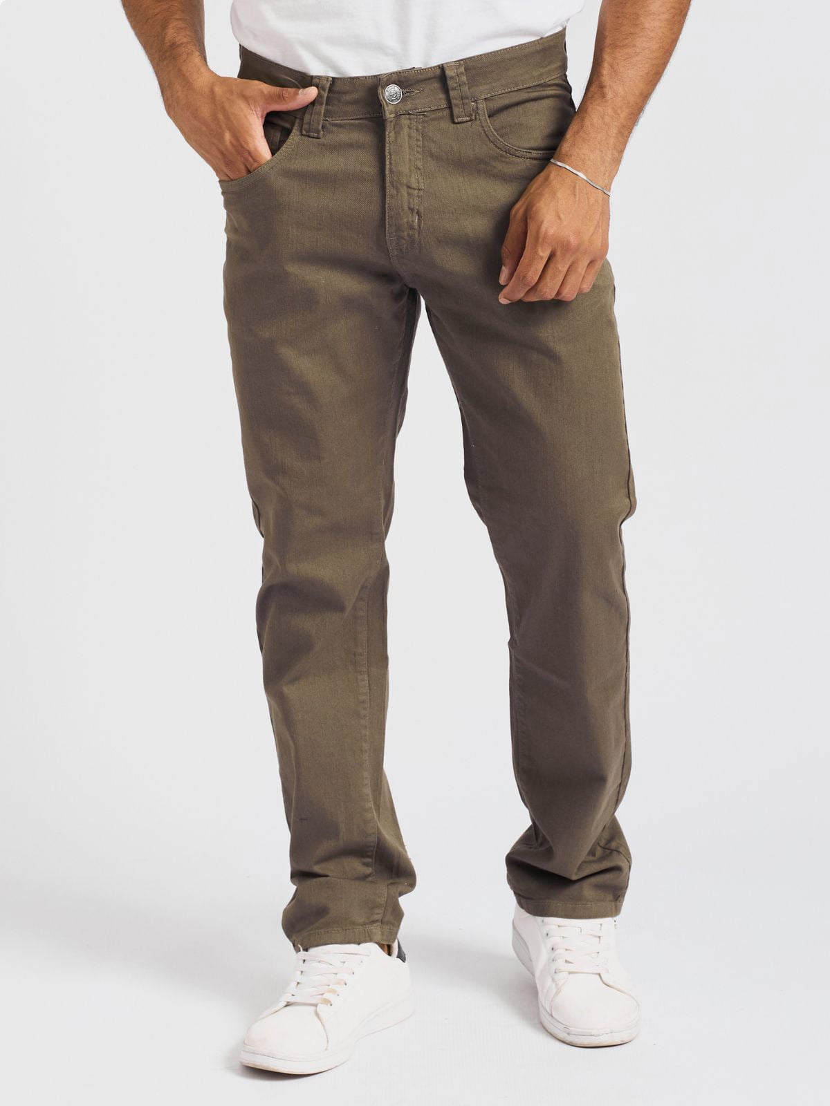 PANTALÓN SLIM FIT ALGODÓN HOMBRE PARADA 111 FREDILSON - 1