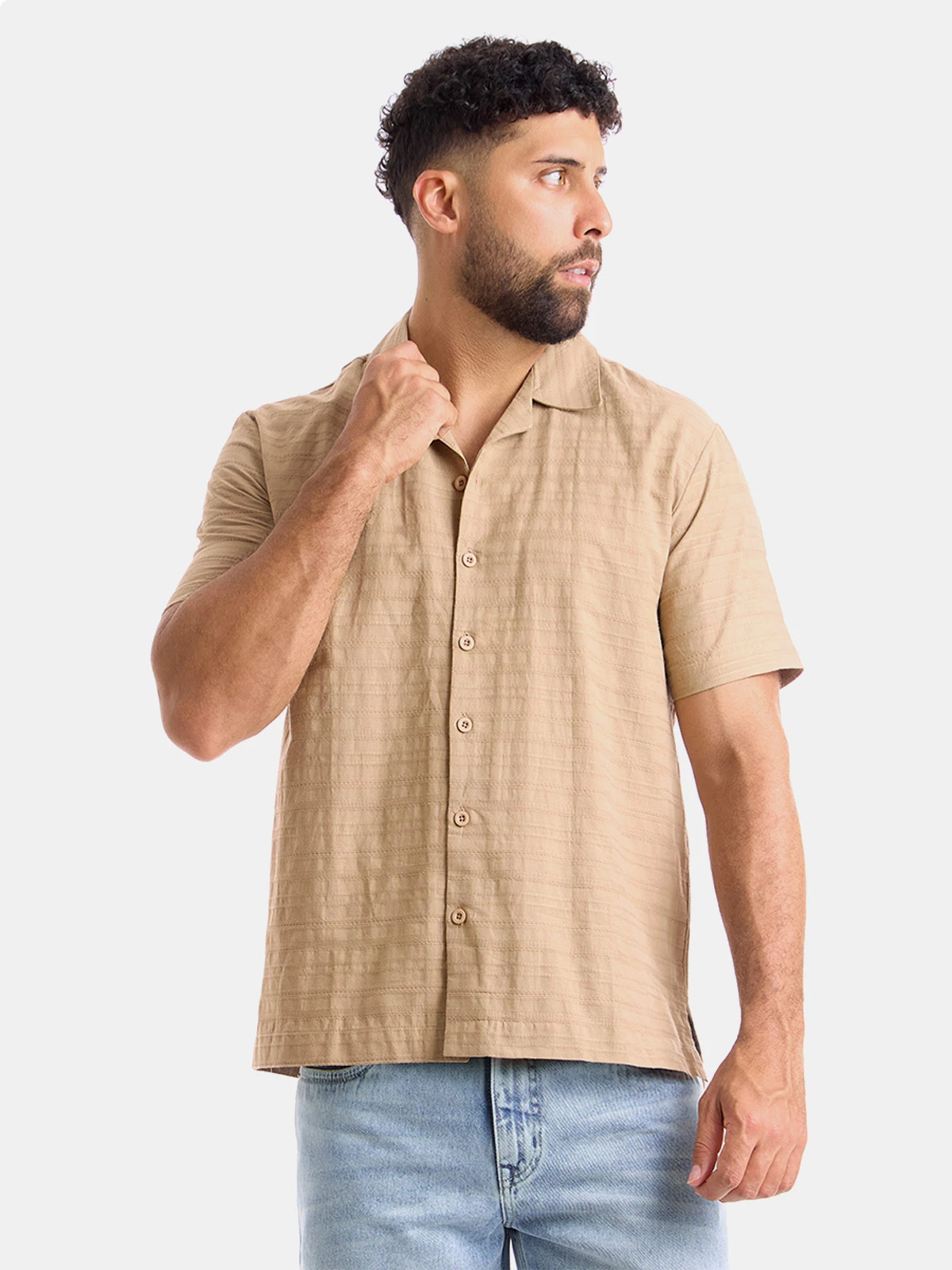 CAMISA MANGA CORTA HOMBRE METAL JEANS LLERAS METAL LLERAS - 3