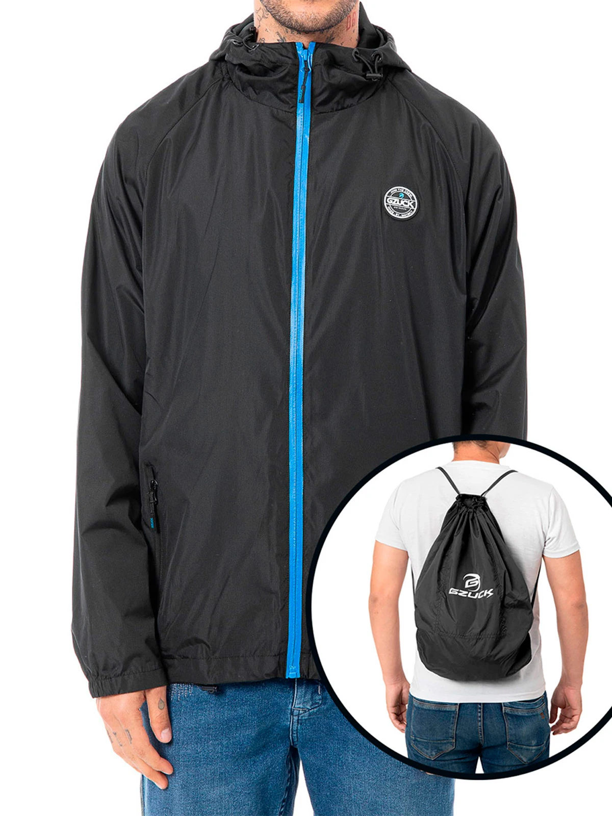 CORTAVIENTO HOMBRE GZUCK FLIPO - 2