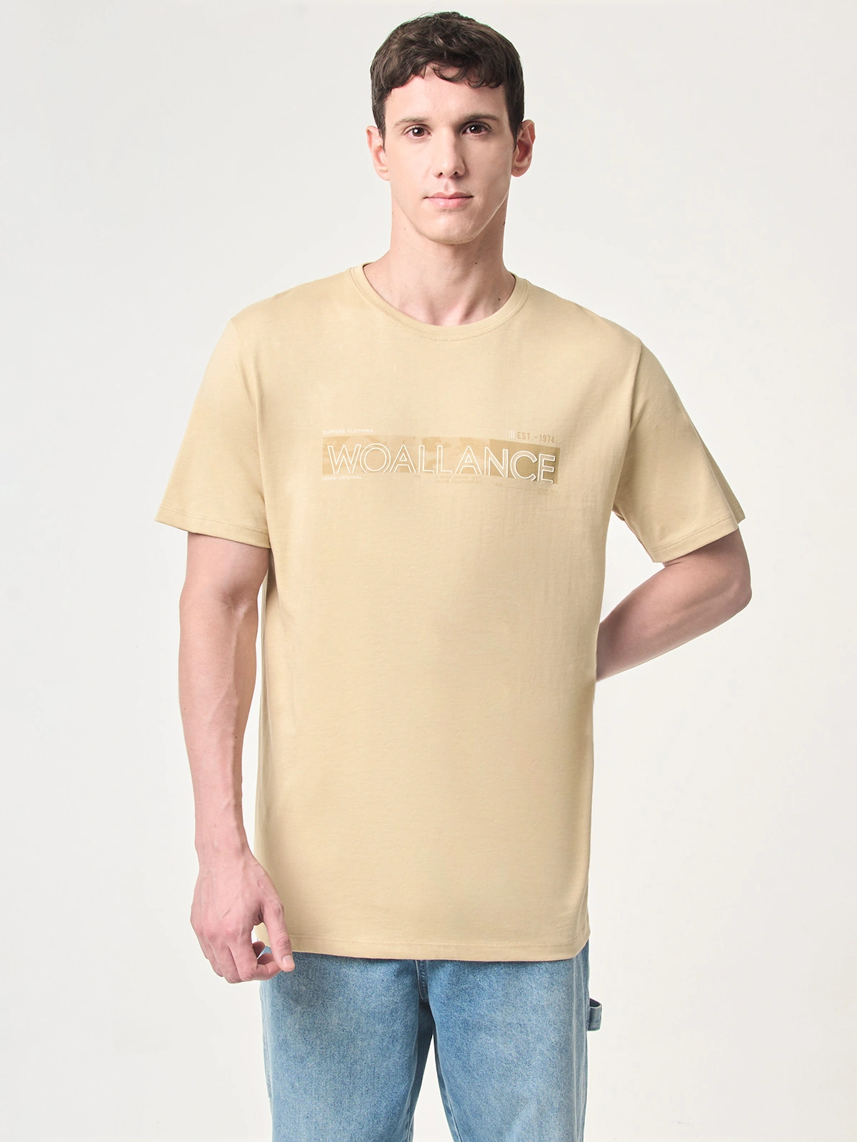 POLO MANGA CORTA HOMBRE WOALLANCE CLASICO - 1