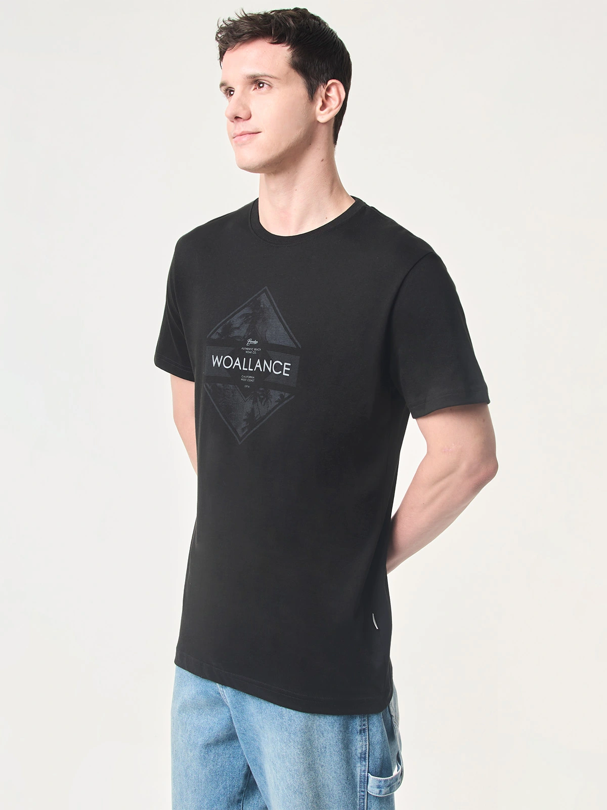 POLO MANGA CORTA HOMBRE WOALLANCE CLASICO 097 - 3